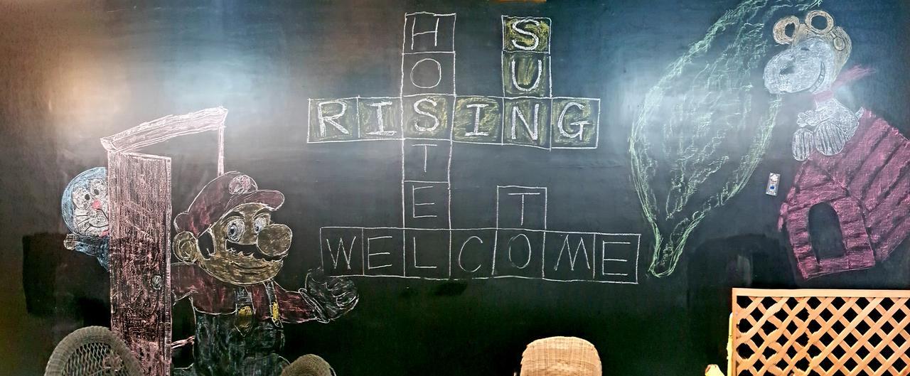 Hostel Of Rising Sun 昇行旅 Yonghe Eksteriør bilde